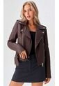Chaqueta Para Mujer Cafe Marca L&H Ref. 6N408016 de L&H