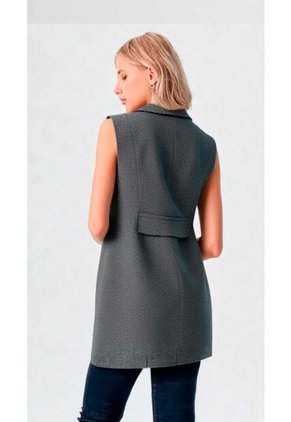 Chaleco Para Mujer Gris Claro Marca L&H Ref. 4V425038