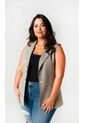 Chaleco Para Mujer. Beige Marca L&H Ref. 4V625011 de L&H