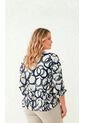 Camiseta Para Mujer. Manga 3/4 Azul Marca L&H Ref. 2J609099 de L&H