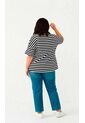 Camiseta Para Mujer. Manga Corta Negro Marca L&H Ref. 2J609097 de L&H