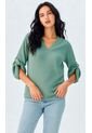 Camiseta Para Mujer Verde Marca L&H Ref. 1F409545 de L&H
