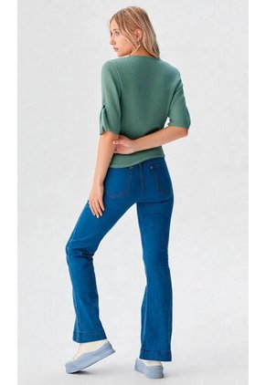 Camiseta Para Mujer Verde Marca L&H Ref. 1F409545