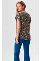 Camiseta Para Mujer Manga Corta Verde Marca L&H Ref. 2J401005 de L&H