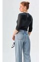 Camiseta Para Mujer Manga 3/4 Negro Marca L&H Ref. 2J409122 de L&H