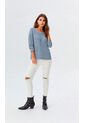 Camiseta Para Mujer Manga 3/4 Azul Marca L&H Ref. 1F409549 de L&H