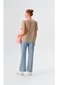 Blusa Para Mujer Manga Corta Beige Marca L&H Ref. 5P412297 de L&H