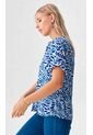 Camiseta Para Mujer Manga 3/4 Azul Marca L&H Ref. 1F409533 de L&H
