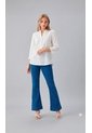 Blusa Para Mujer Manga 3/4 Blanco Marca L&H Ref. 1F412733 de L&H