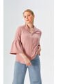 Blusa Para Mujer Manga 3/4 Rosado Marca L&H de L&H