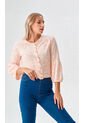 Blusa Para Mujer Manga 3/4 Rosado Marca L&H de L&H