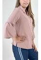 Blusa Para Mujer Manga 3/4 Rosado Marca L&H de L&H