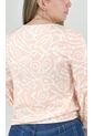 Blusa Para Mujer Manga 3/4 Rosado Marca L&H de L&H