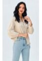 Blusa Para Mujer Manga 3/4 Beige Marca L&H de L&H