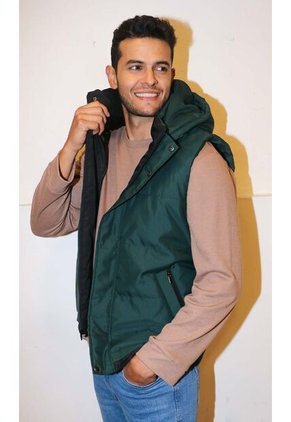 Chaleco Para Hombre Verde Marca L&H