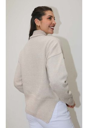 Saco Para Mujer. Beige Marca L&H