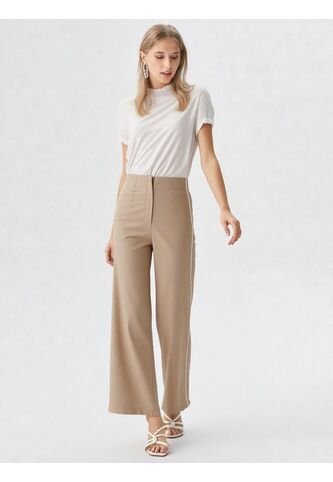 Pantalon Para Mujer Taupe Marca L&H L&H