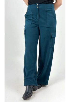 Pantalon Para Mujer Verde Marca L&H