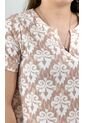 Camiseta Para Mujer Beige Marca L&H de L&H