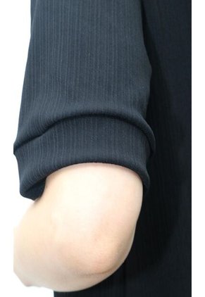 Camiseta Para Mujer Manga 3/4 Negro Marca L&H