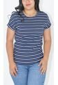 Camiseta Para Mujer Azul Marca L&H Ref. 1F409489 de L&H