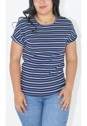 Camiseta Para Mujer Azul Marca L&H Ref. 1F409489
