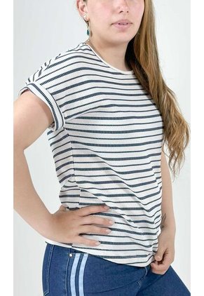 Camiseta Para Mujer Blanco Marca L&H