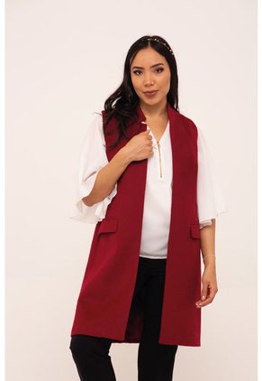 Chaleco Para Mujer Vino Marca L&H