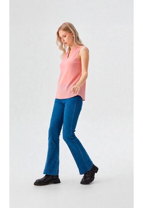 Blusa Para Mujer Manga Sisa Rosado Marca L&H Ref. 5P412279