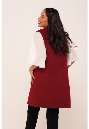 Chaleco Para Mujer Vino Marca L&H