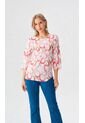 Blusa Para Mujer Manga 3/4 Coral Marca L&H Ref. 1F412681 de L&H