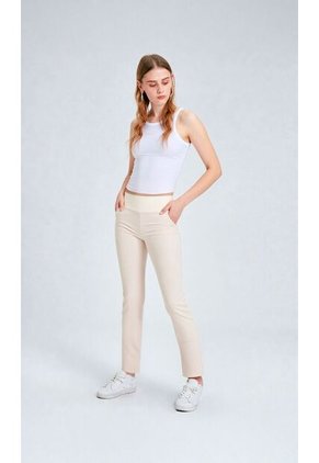 Leggins Para Mujer Beige Marca L&H