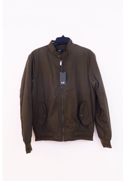 Chaqueta Impermeable Para Hombre Verde Marca L&H