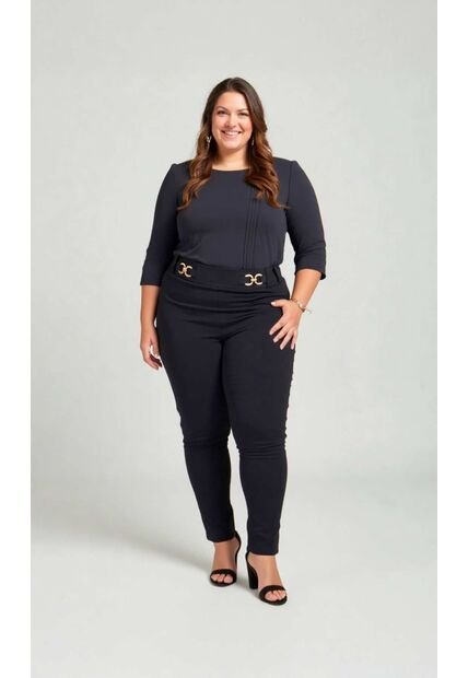 Leggins Para Mujer. Negro Marca L&H