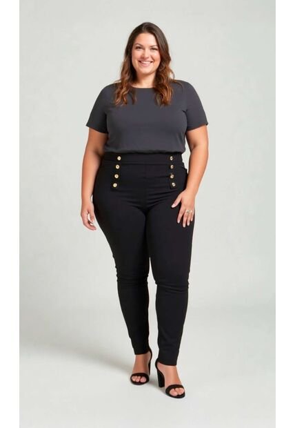 Leggins Para Mujer. Negro Marca L&H