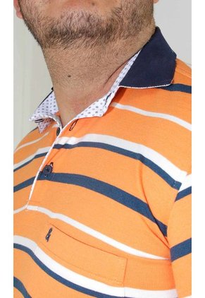 Polo Para Hombre Amarillo Marca L&H