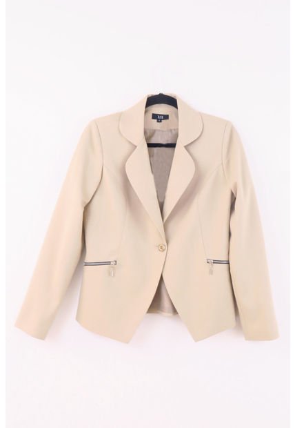 Chaqueta Para Mujer Beige Marca L&H