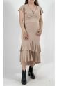 Vestido Para Mujer Beige Marca L&H de L&H