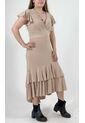 Vestido Para Mujer Beige Marca L&H de L&H