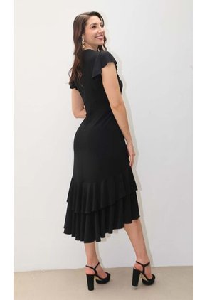 Vestido Para Mujer Negro Marca L&H