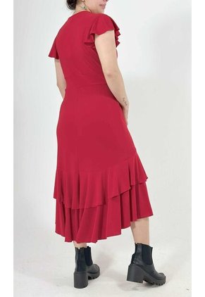 Vestido Para Mujer Rojo Marca L&H
