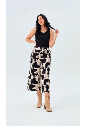 Capri Para Mujer Negro Marca L&H Ref. 2J426062