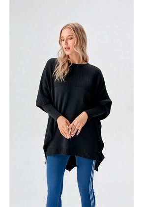 Capa Para Mujer Negro Marca L&H