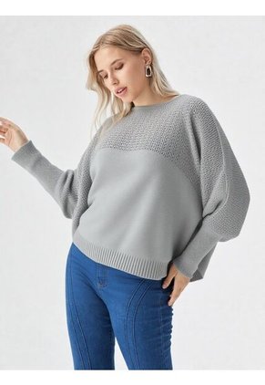 Capa Para Mujer Gris Claro Marca L&H