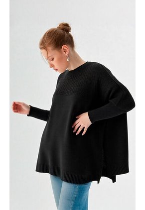 Capa Para Mujer Negro Marca L&H