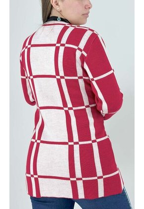 Chilango Para Mujer Manga Larga Rojo Marca L&H