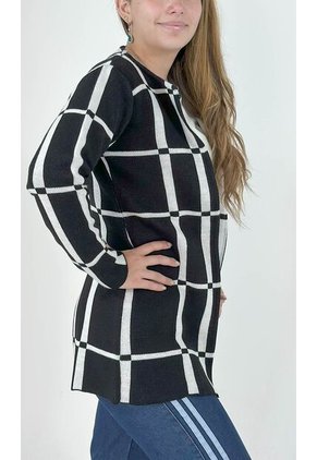 Chilango Para Mujer Manga Larga Negro Marca L&H