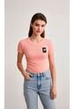 Camiseta Para Mujer Manga Corta Rosado Marca L&H de L&H