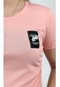 Camiseta Para Mujer Manga Corta Rosado Marca L&H de L&H