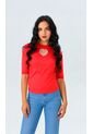Camiseta Para Mujer Manga 3/4 Rojo Marca L&H Ref. 4R409218 de L&H